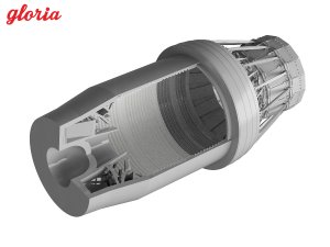 画像7: E.T.MODEL[GR32015B]1/32 現用 アメリカ F-15イーグル F100-PW排気ノズル&アフターバーナーセット 閉状態(タミヤ用) (7)