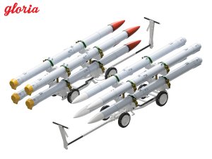 画像6: E.T.MODEL[GR32213]1/32 現用 アメリカ海軍 MHU-191A/M弾薬運搬車 w/AIM-120C空対空ミサイル (6)