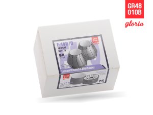 画像3: E.T.MODEL[GR48012B]1/48 現用 アメリカ F-16CJファイティングファルコン F110-GE用排気ノズル/アフターバーナー 閉状態(タミヤ用) (3)