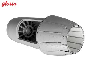 画像2: E.T.MODEL[GR48019D]1/48 現用 アメリカ F/A-18E/Fスーパーホーネット 排気ノズルセット 閉状態(モンモデル用) (2)