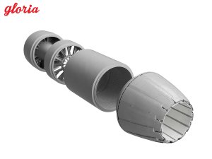 画像4: E.T.MODEL[GR48019D]1/48 現用 アメリカ F/A-18E/Fスーパーホーネット 排気ノズルセット 閉状態(モンモデル用) (4)