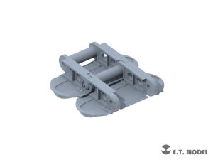画像2: E.T.MODEL[P35-019]1/35 WWII フランス戦車B1bis用可動式履帯(3D) (2)