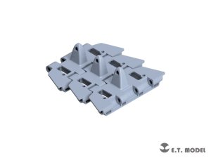 画像2: E.T.MODEL[P35-027]1/35 WWII 日本陸軍四式"チト"中戦車用可動式履帯(3D) (2)