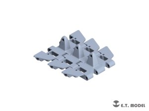 画像3: E.T.MODEL[P35-027]1/35 WWII 日本陸軍四式"チト"中戦車用可動式履帯(3D) (3)