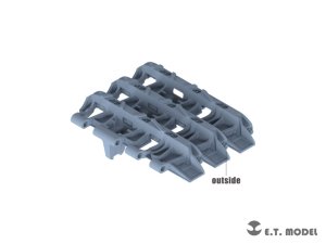 画像4: E.T.MODEL[P35-044]1/35 WWIIドイツIII/IV号戦車用可動式履帯 オストケッテ(3D) (4)