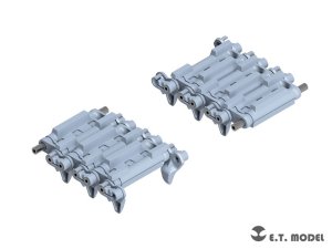 画像2: E.T.MODEL[P35-088]1/35 WWII アメリカ M4シャーマン中戦車用 T56型 可動式履帯(3Dプリント製) (2)