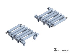 画像2: E.T.MODEL[P35-091]1/35 WWII アメリカ M4シャーマン中戦車用 「スケルトン」可動式履帯(3Dプリント製) (2)