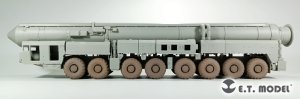 画像8: E.T.MODEL[P35-114]1/35 現用 ロシア RS-12M 大陸間弾道ミサイル トーポリM用自重変形タイヤ(トランペッター用) (8)