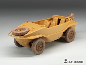 画像6: E.T.MODEL[P35-135]1/35 WWII ドイツ シュビムワーゲン166型用自重変形タイヤ 幅狭タイプ(タミヤ用) (6)
