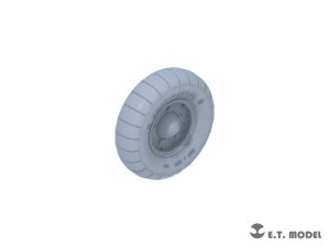 画像5: E.T.MODEL[P35-139]1/35 WWII ドイツ キューベルワーゲン82型用自重変形タイヤ バルーンタイプ(タミヤ用) (5)
