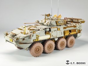 画像5: E.T.MODEL[P35-155]1/35 現用 カナダ LAV-III歩兵戦闘車用自重変形タイヤ(トランペッター用) (5)