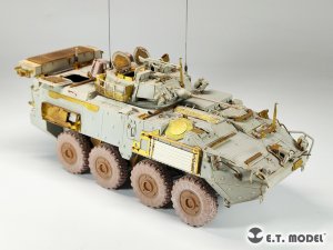 画像7: E.T.MODEL[P35-155]1/35 現用 カナダ LAV-III歩兵戦闘車用自重変形タイヤ(トランペッター用) (7)