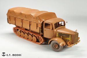 画像5: E.T.MODEL[P35-159]1/35 WWII ドイツ L4500Rマウルティア重ハーフトラック 自重変形タイヤセット(ズベズダ3603用) (5)