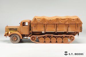 画像6: E.T.MODEL[P35-159]1/35 WWII ドイツ L4500Rマウルティア重ハーフトラック 自重変形タイヤセット(ズベズダ3603用) (6)