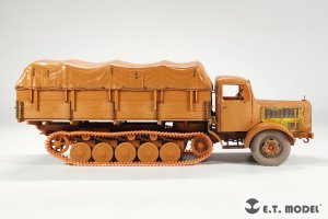 画像7: E.T.MODEL[P35-159]1/35 WWII ドイツ L4500Rマウルティア重ハーフトラック 自重変形タイヤセット(ズベズダ3603用) (7)