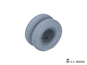 画像4: E.T.MODEL[P35-160]1/35 WWII ドイツ L4500Aカーゴトラック 自重変形タイヤセット(ズベズダ3596用) (4)