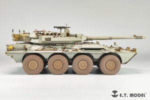 画像10: E.T.MODEL[P35-164]1/35 現用 イタリア チェンタウロB1戦闘偵察車 自重変形タイヤセット(トランペッター用) (10)
