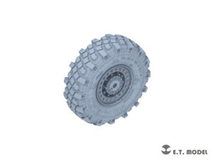 画像3: E.T.MODEL[P35-167]1/35 現用 フランス AMX-10RCR対戦車装輪戦闘車 自重変形タイヤセット(タイガーモデル4602/4665用) (3)