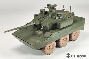 画像4: E.T.MODEL[P35-167]1/35 現用 フランス AMX-10RCR対戦車装輪戦闘車 自重変形タイヤセット(タイガーモデル4602/4665用) (4)