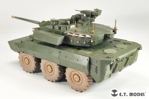 画像6: E.T.MODEL[P35-167]1/35 現用 フランス AMX-10RCR対戦車装輪戦闘車 自重変形タイヤセット(タイガーモデル4602/4665用) (6)