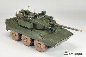 画像7: E.T.MODEL[P35-167]1/35 現用 フランス AMX-10RCR対戦車装輪戦闘車 自重変形タイヤセット(タイガーモデル4602/4665用) (7)