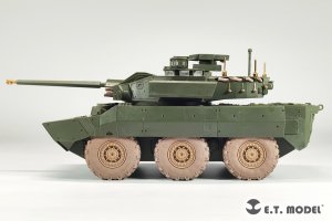 画像8: E.T.MODEL[P35-167]1/35 現用 フランス AMX-10RCR対戦車装輪戦闘車 自重変形タイヤセット(タイガーモデル4602/4665用) (8)