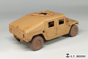 画像7: E.T.MODEL[P35-168]1/35 現用 アメリカ M1024/M1046ハンビー 自重変形タイヤセット(タミヤ用) (7)
