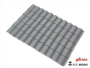 画像4: E.T.MODEL[P35-205]1/35 WWII ジオラマ素材 第二次大戦の屋根瓦 パンタイルタイプ (4)