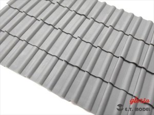 画像4: E.T.MODEL[P35-206]1/35 WWII ジオラマ素材 第二次大戦の屋根瓦 メンディップタイプ (4)