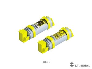 画像3: E.T.MODEL[P35-226]1/35 WWII ドイツ 消火器セット 後期型(8個入) (3)