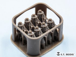 画像6: E.T.MODEL[P35-226]1/35 WWII ドイツ 消火器セット 後期型(8個入) (6)