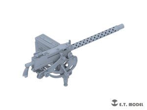画像2: E.T.MODEL[P35-292]1/35 WWII アメリカ M1919 .30口径(7.62mm)機関銃&弾薬箱セット タイプ2(2個入) (2)
