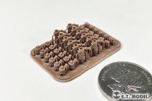 画像4: E.T.MODEL[P35-329]1/35 現用 中国人民解放軍車両用スモークランチャー タイプ1(12個入) (4)