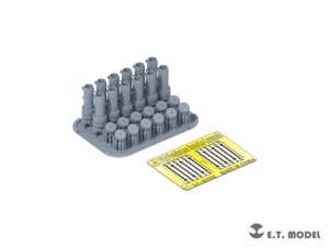 画像3: E.T.MODEL[P35-330]1/35 現用 中国人民解放軍車両用スモークランチャー タイプ2(12個入) (3)