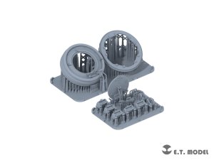 画像5: E.T.MODEL[P35-340]1/35 汎用 アジア系フィギュアヘッドセット タイプ2(6個入) (5)