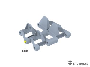 画像2: E.T.MODEL[P35-400]1/35 WWII ドイツ I号戦車用可動履帯(ドラゴン/ホビーボス/タコム用) (2)