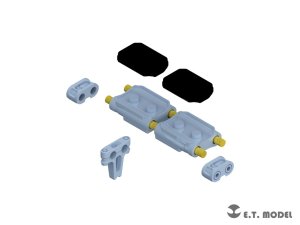 画像2: E.T.MODEL[P35-416]1/35 現用 アメリカ M2A2/A3/A4ブラッドレー歩兵戦闘車用 T161型可動履帯(マジックファクトリー用) (2)