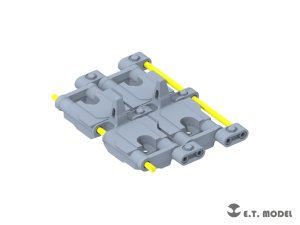画像2: E.T.MODEL[P35-421]1/35 現用 陸上自衛隊 10式戦車 連結可動履帯 タイプ1(タミヤ用) (2)