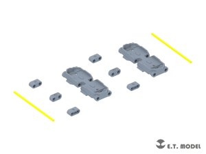 画像4: E.T.MODEL[P35-421]1/35 現用 陸上自衛隊 10式戦車 連結可動履帯 タイプ1(タミヤ用) (4)
