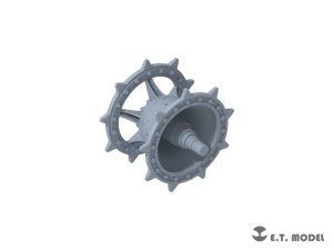 画像4: E.T.MODEL[P35-425]1/35 WWII ドイツ E-100超重戦車 起動輪&履帯セット (4)
