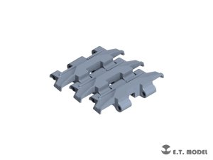 画像3: E.T.MODEL[P35-032]1/35 WWII フランスソミュアS35騎兵戦車用可動式履帯(3Dプリンター) (3)