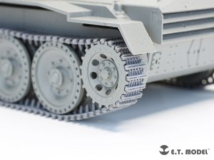 画像9: E.T.MODEL[P35-034]1/35 WWII イギリスA15クルセーダー巡航戦車用可動式履帯(3Dプリンター) (9)