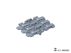 画像3: E.T.MODEL[P35-050]1/35 WWII 露/ソ ロシアKV-1/2重戦車(700mm初期型)用可動式履帯(3Dプリンター) (3)