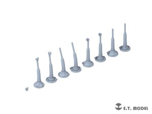 画像2: E.T.MODEL[P35-227]1/35 WWII 露/ソ ロシア車両用アンテナマストベースセットType.1(3Dプリンター) (2)