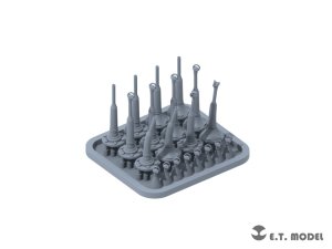 画像5: E.T.MODEL[P35-227]1/35 WWII 露/ソ ロシア車両用アンテナマストベースセットType.1(3Dプリンター) (5)