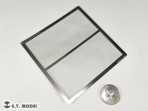 画像2: E.T.MODEL[T-157]1/72 汎用 金網フェンス エッチング (2)