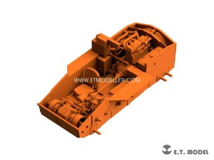 画像12: E.T.MODEL[Z3501]1/35 WWII イタリア L6/40軽戦車 フルキット (12)