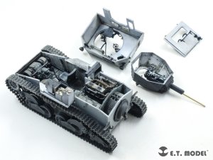 画像14: E.T.MODEL[Z3501]1/35 WWII イタリア L6/40軽戦車 フルキット (14)