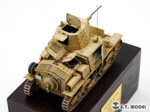 画像16: E.T.MODEL[Z3501]1/35 WWII イタリア L6/40軽戦車 フルキット (16)