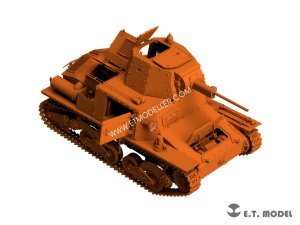 画像3: E.T.MODEL[Z3501]1/35 WWII イタリア L6/40軽戦車 フルキット (3)